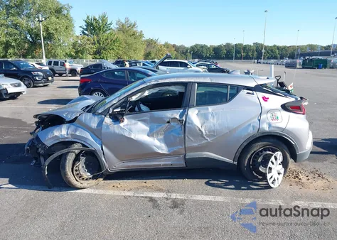2019 Toyota C-Hr Le from USA, damaged, VIN JTNKHMBX7K1018670